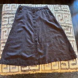 Poetry Linen Skirt